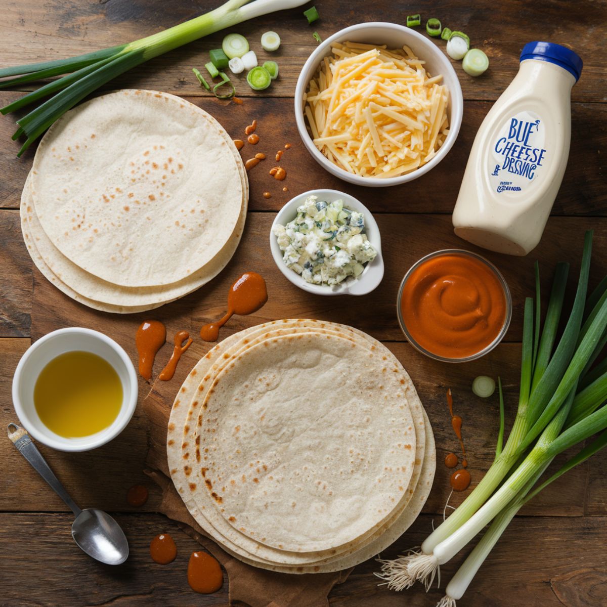 Ingredients
For the Quesadillas