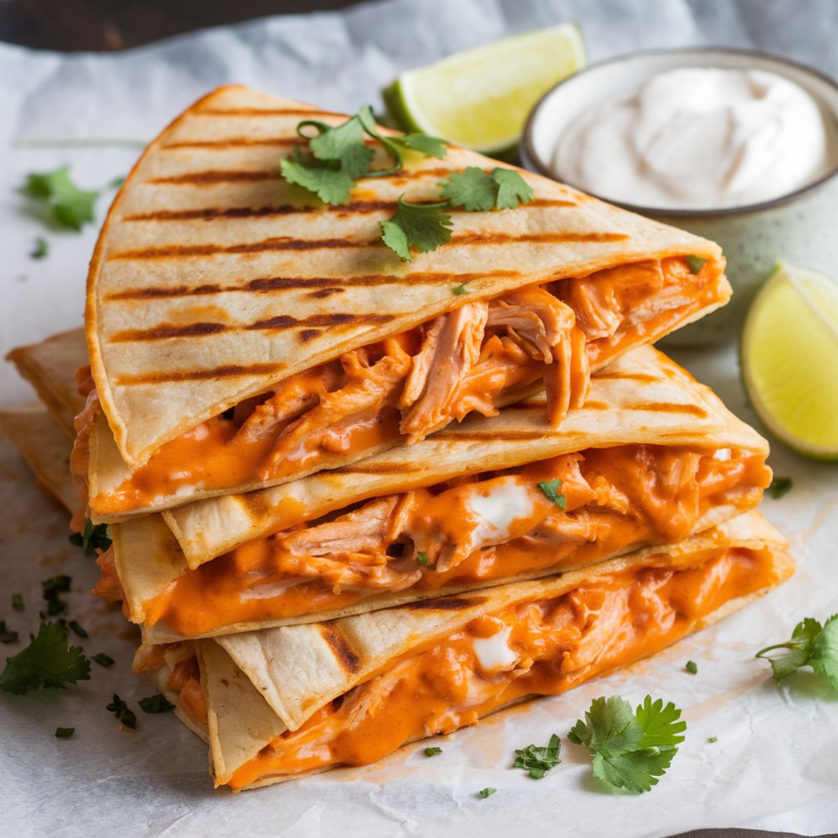 Buffalo Chicken Quesadilla Recipe