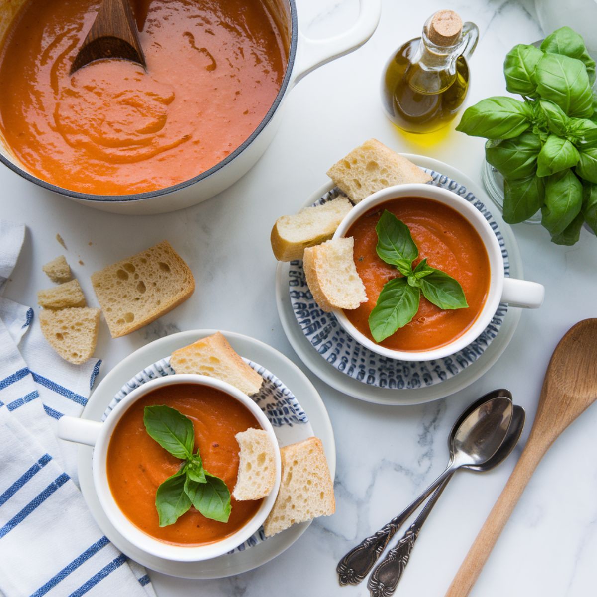 Tomato Basil Soup Recipe