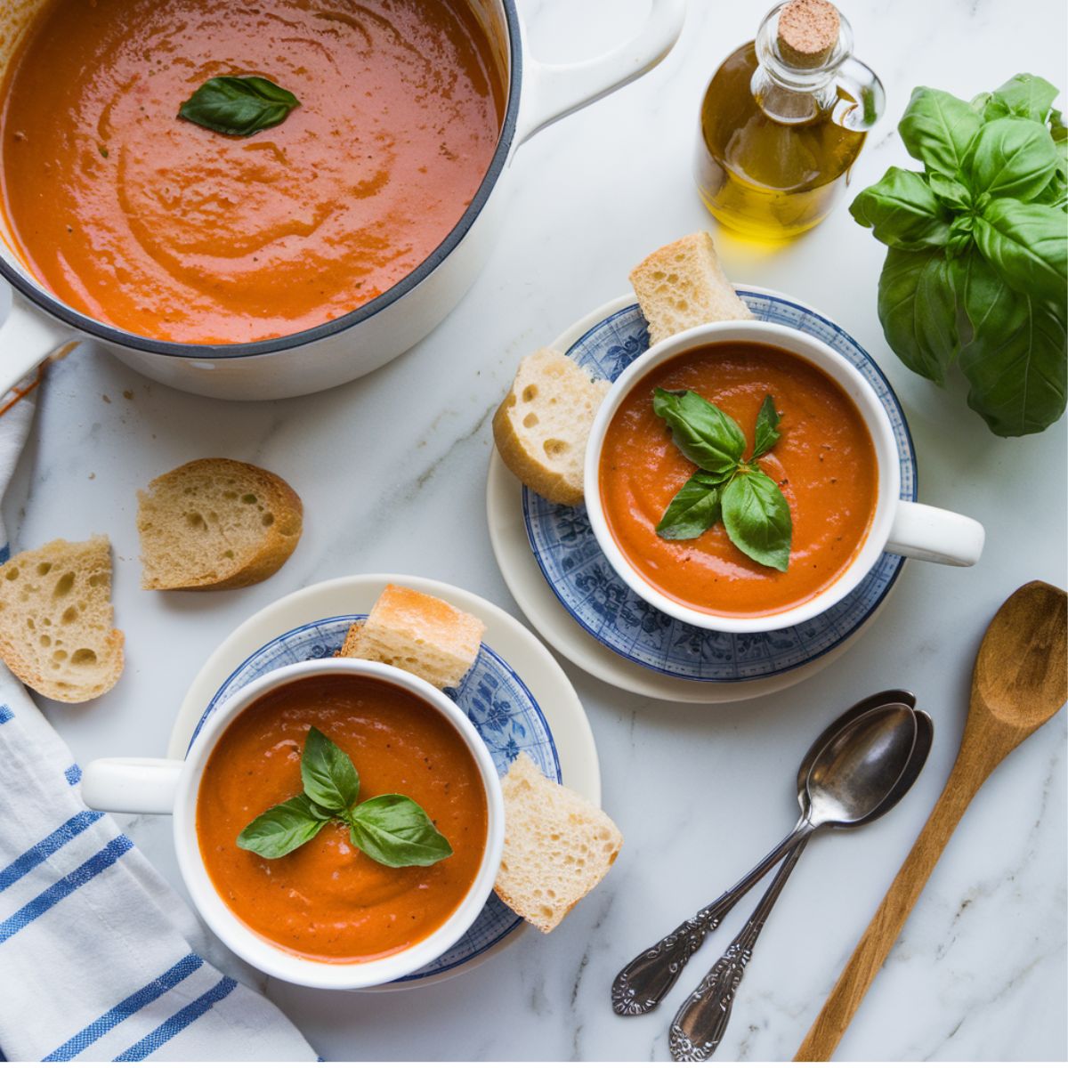 Tomato Basil Soup 