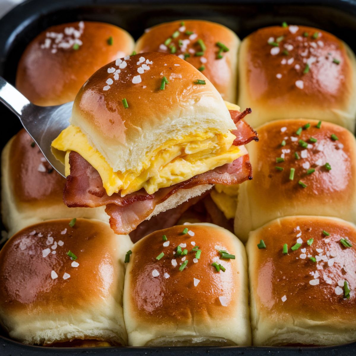 Easy Breakfast Sliders Recipe