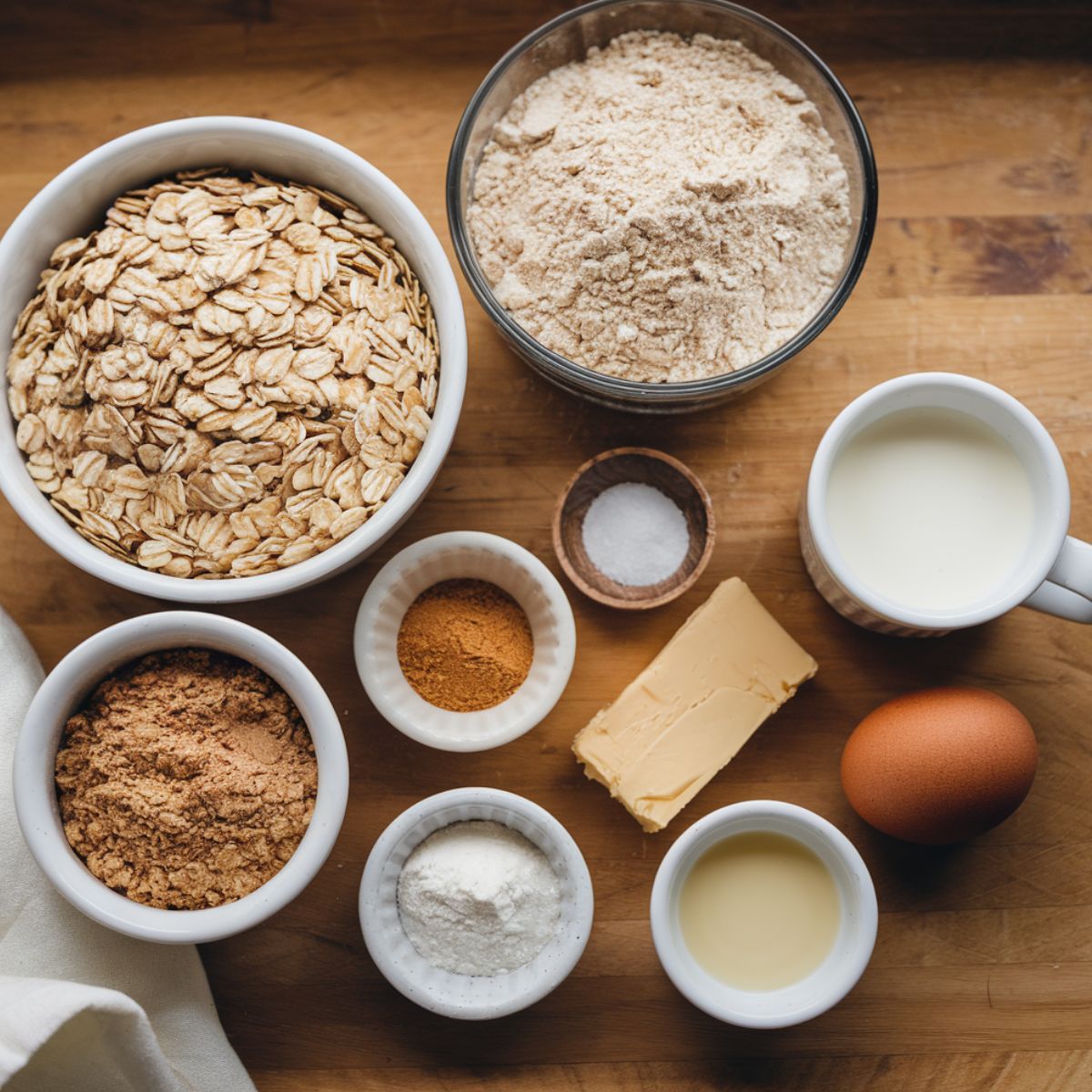 Ingredients
For the Oat Topping