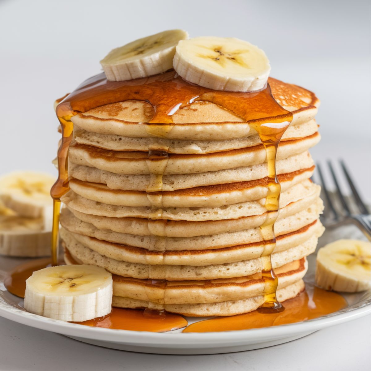 Fluffy Banana Pancakes Recipe