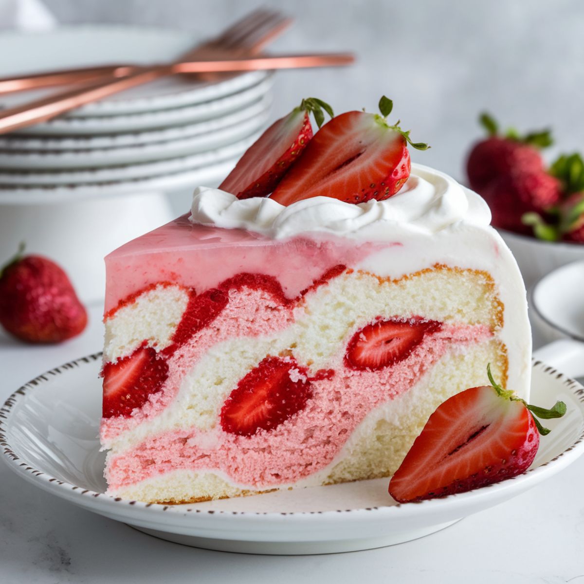 Easy Jello Cake Recipe