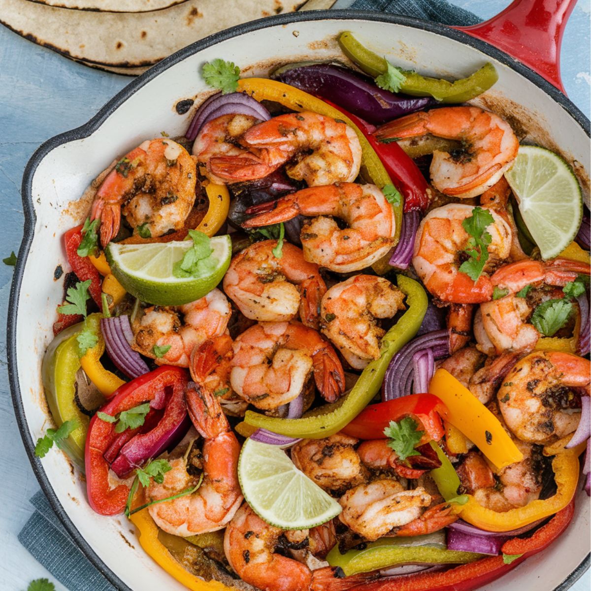 Sizzling Shrimp Fajitas Recipe