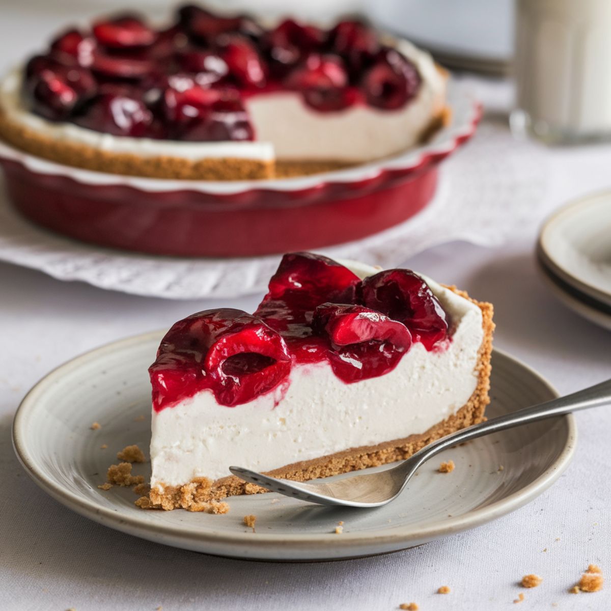 Cherry Cheesecake Recipe