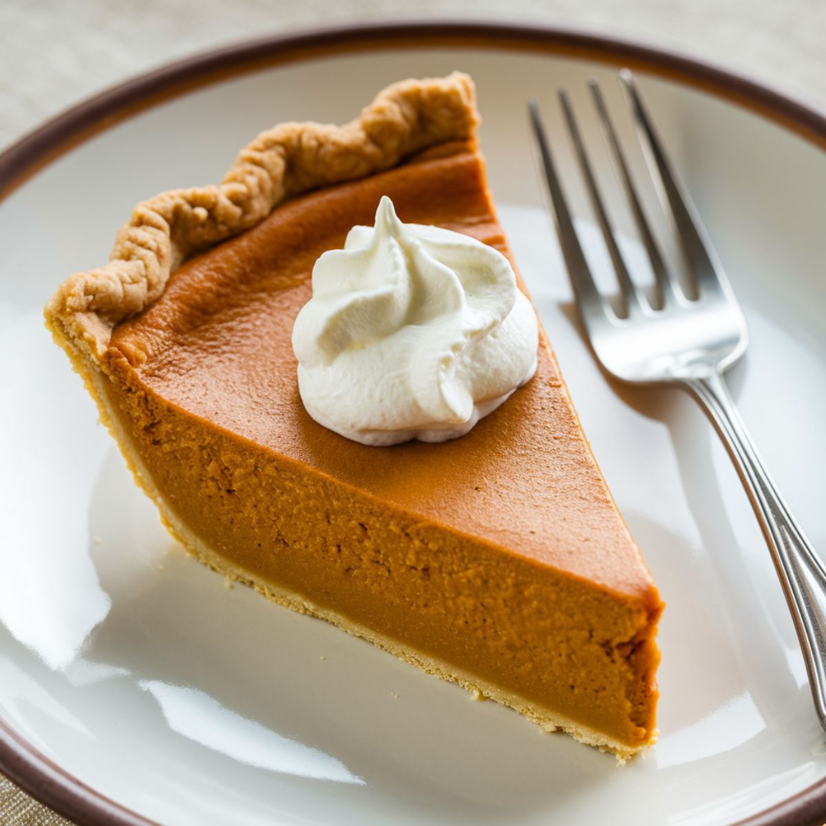 Pumpkin Pie with Condensed Milk