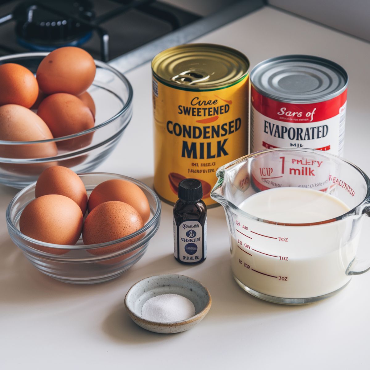 Ingredients
For the Custard

