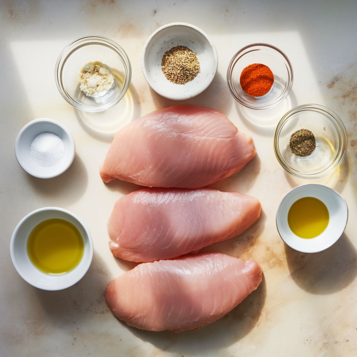 Ingredients
For the Chicken