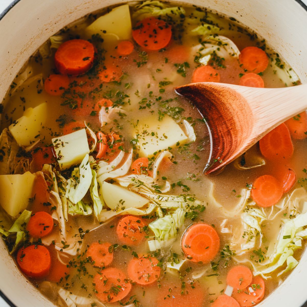 Cabbage Potato Soup Recipe