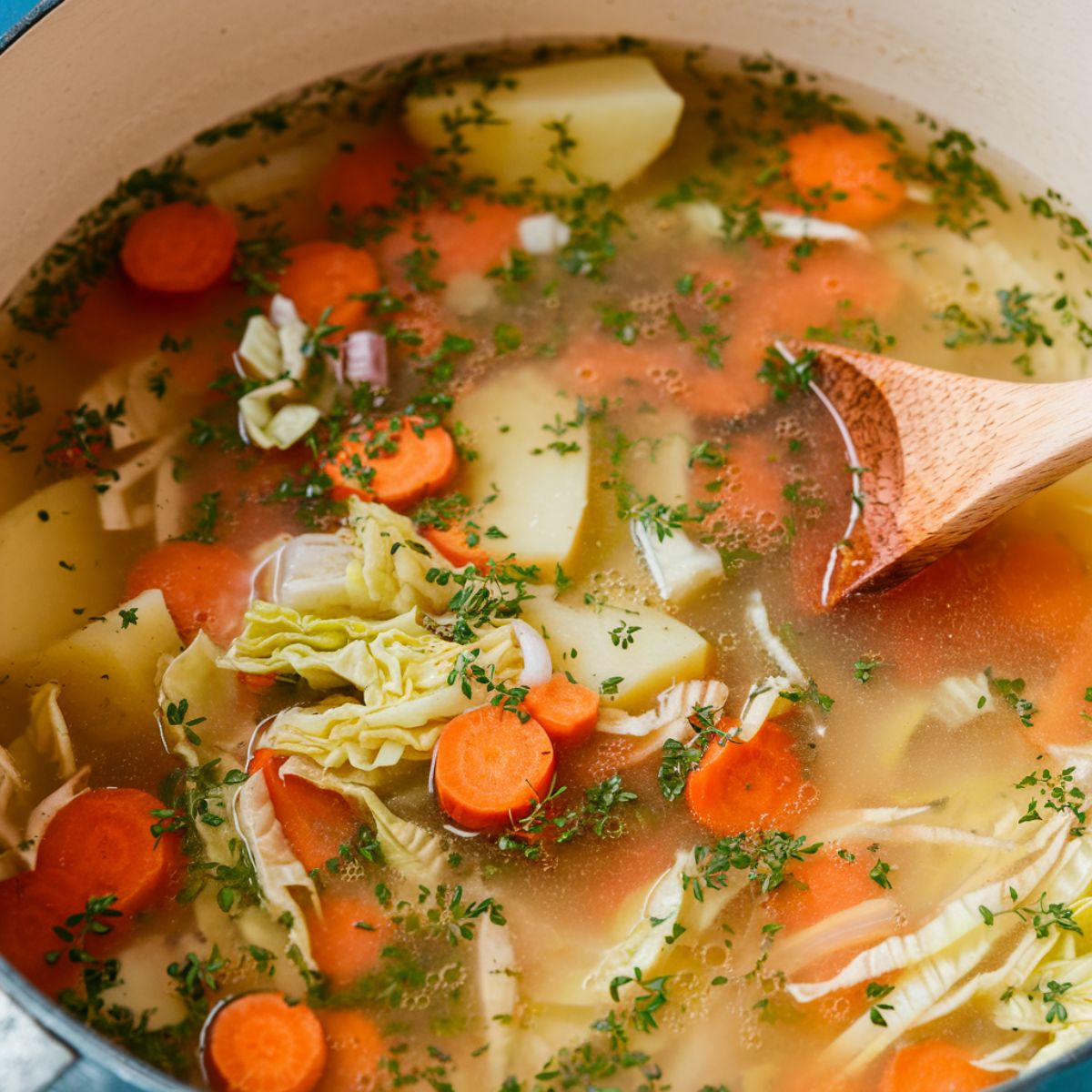 Cabbage Potato Soup Recipe