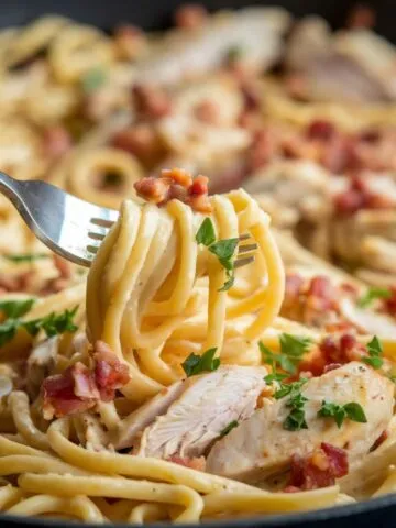 Creamy Chicken Carbonara Recipe