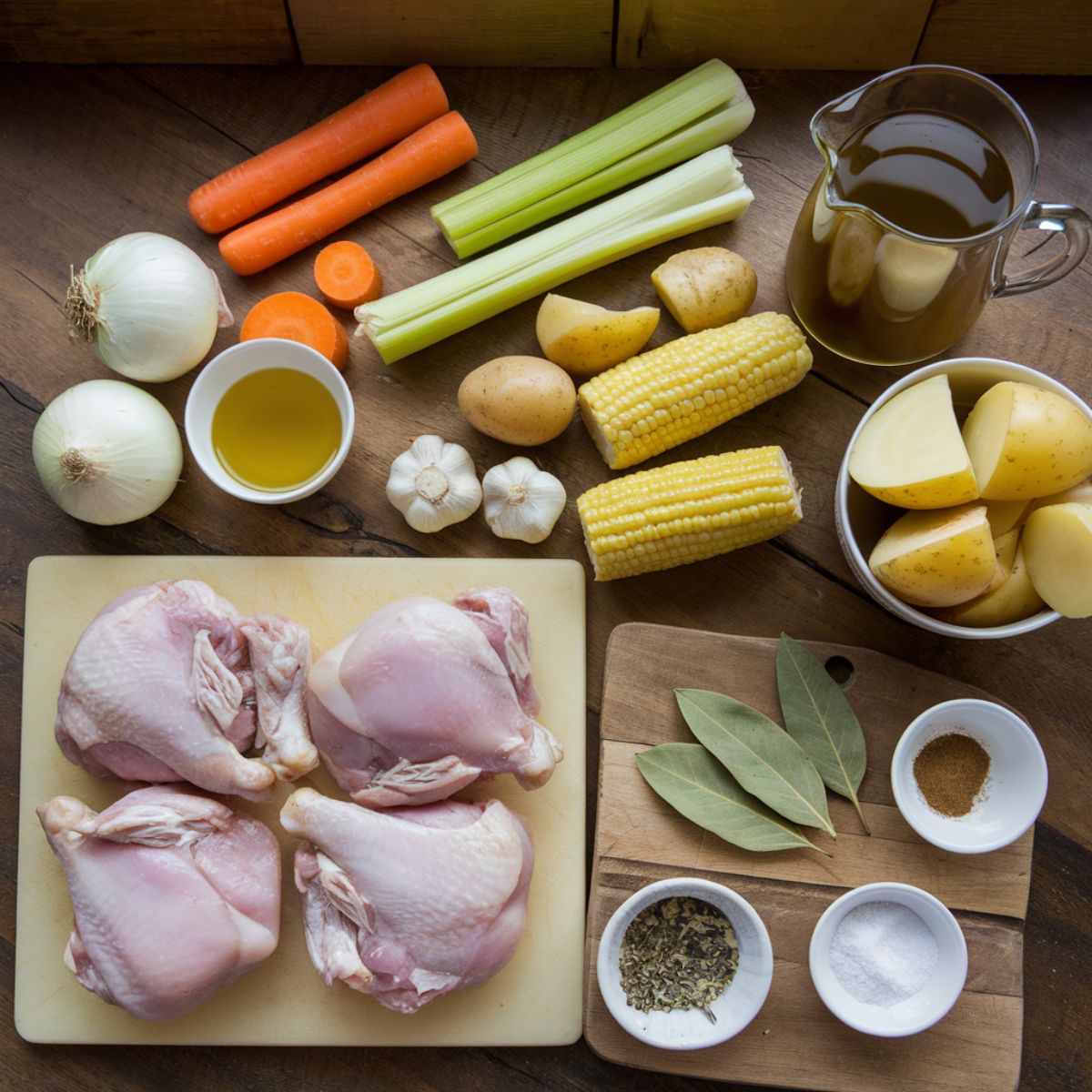 Ingredients 
For the Soup Base