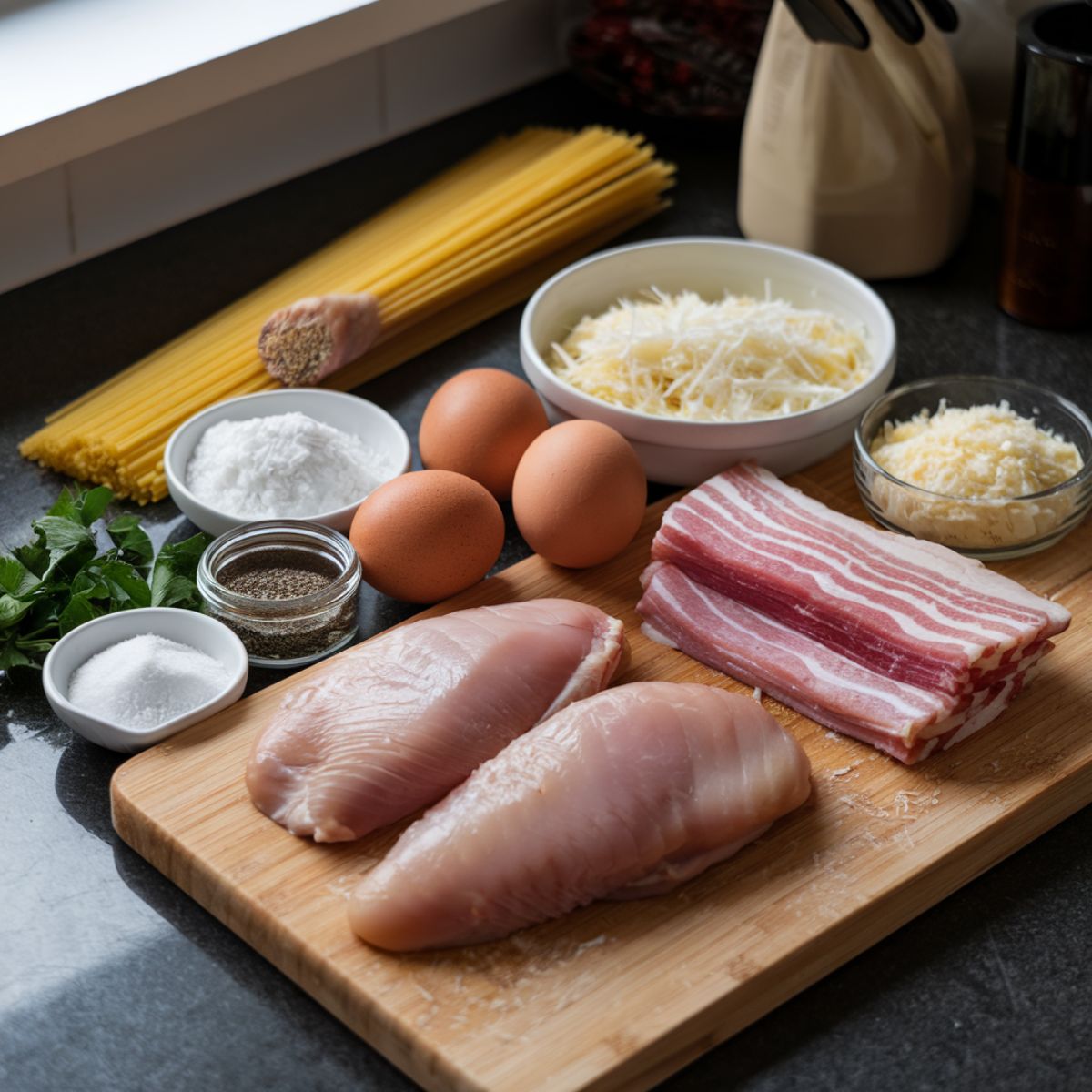 Ingredients For Chicken Carbonara Recipe