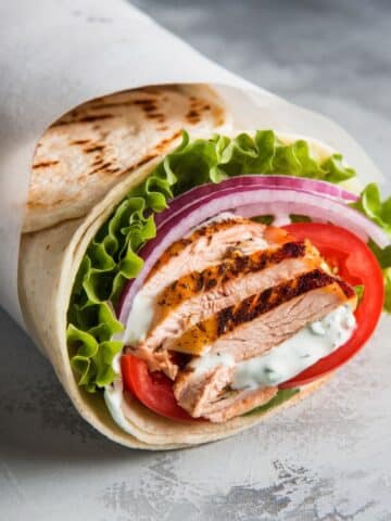 Grilled Chicken Wrap Recipe