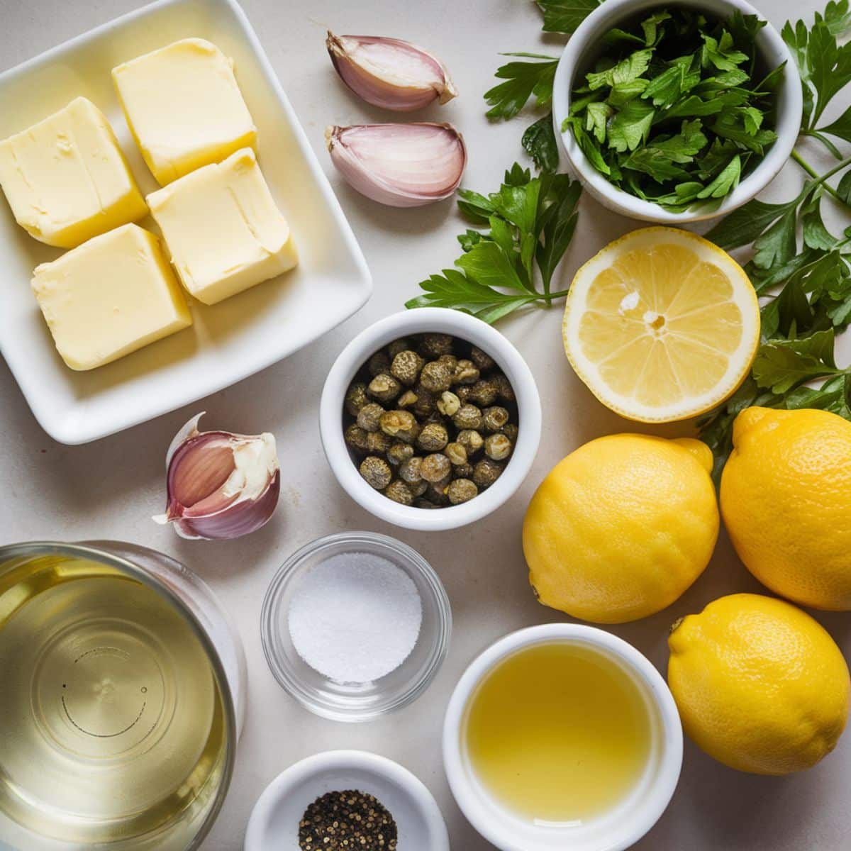 Ingredients
For the Piccata Sauce