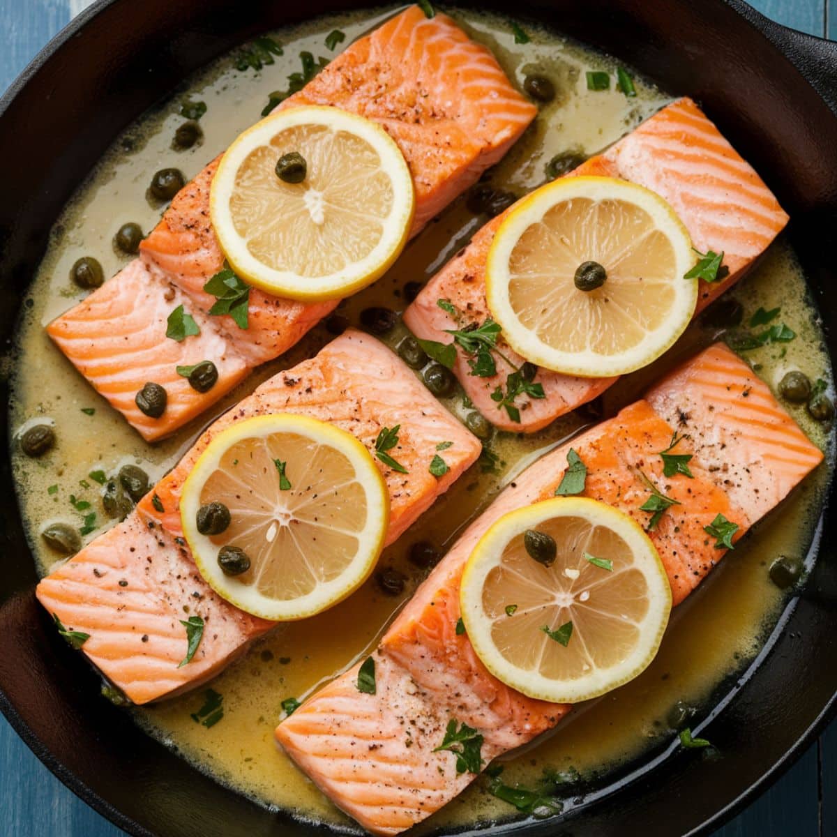 Easy Salmon Piccata Recipe