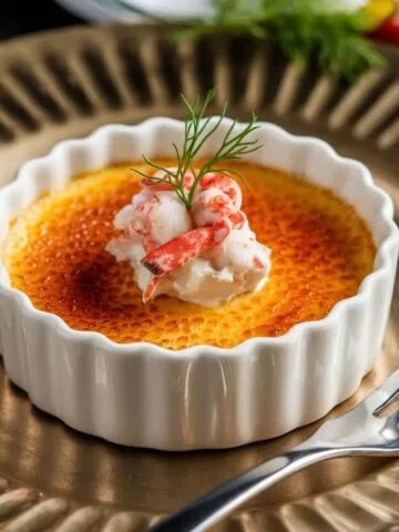 Easy Crab Brulee Recipe