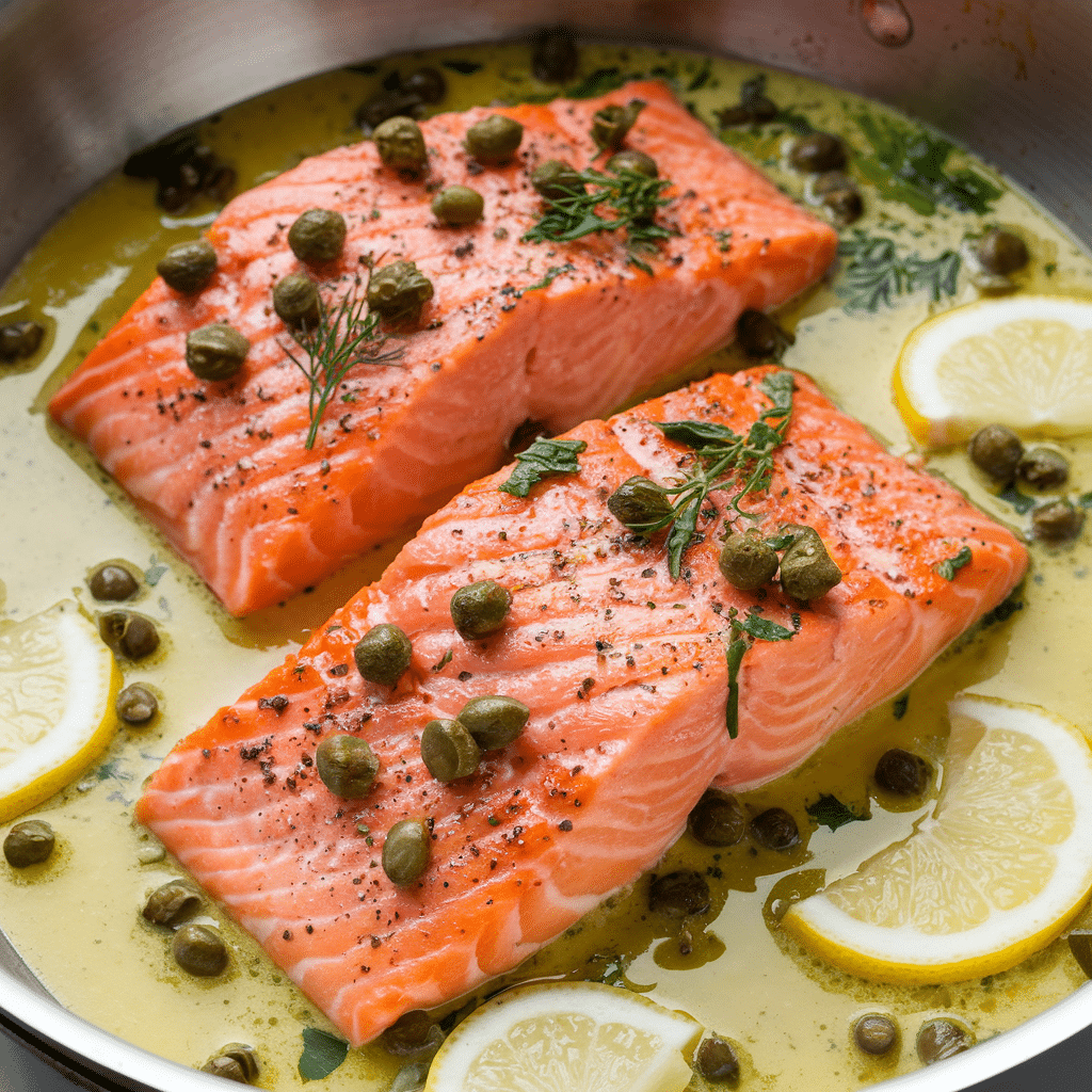 Salmon Piccata Recipe