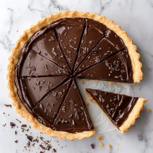 Quick Easy Chocolate Tart Recipe Rich Silky Dessert